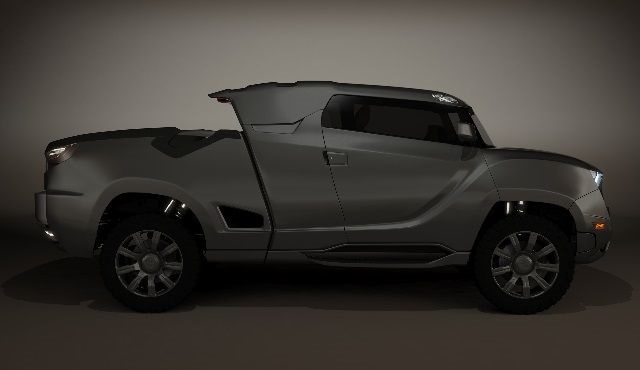 Infiniti Pickup Truck Concept side