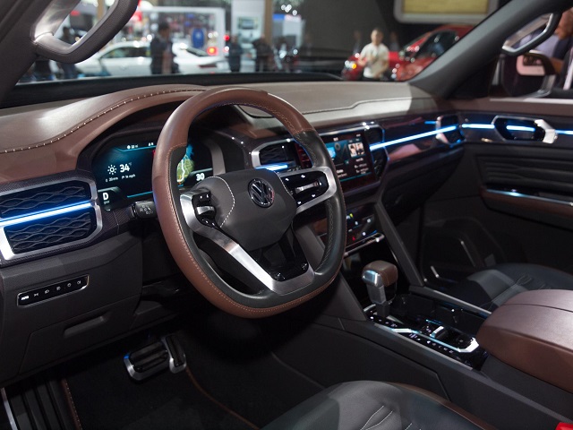 2020 VW Atlas Tanoak Interior