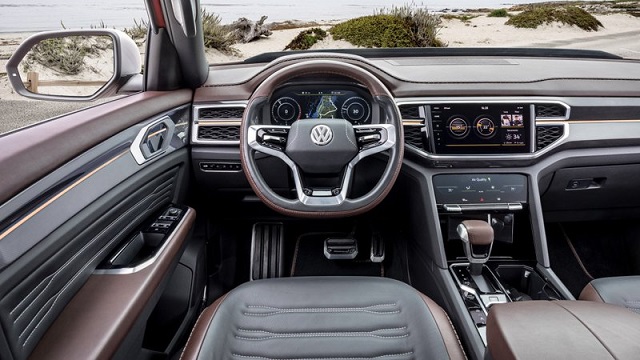 2021 VW Atlas Tanoak Interior
