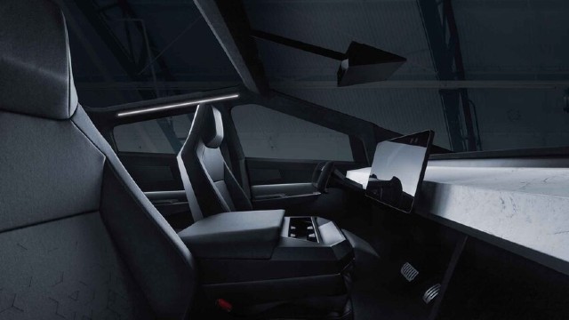 2022 Tesla Cybertruck interior