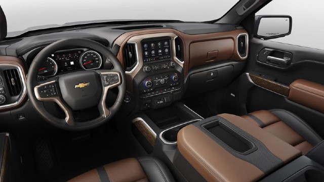 2022 Chevy Silverado ZR2 interior