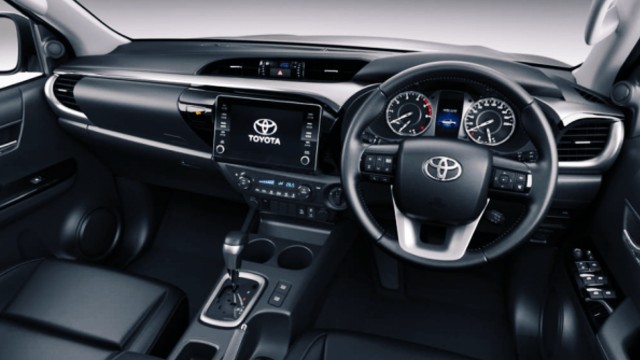 2023 Toyota Hilux interior