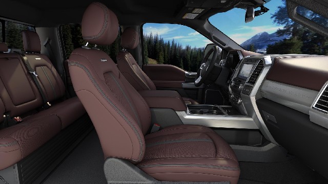 2023 Ford Super Duty F-350 Platinum interior