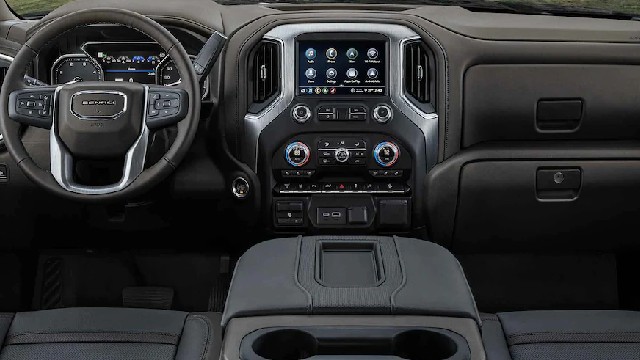 2023 GMC Sierra HD interior