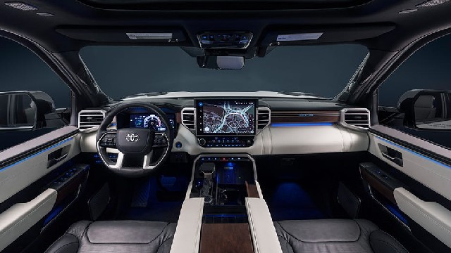 2023 Toyota Tundra Capstone interior