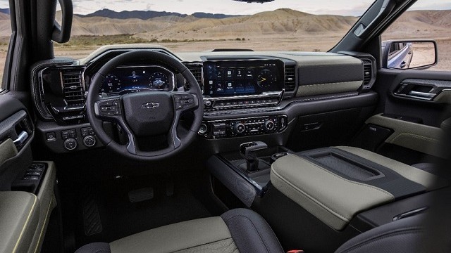 2024 Chevy Silverado HD interior