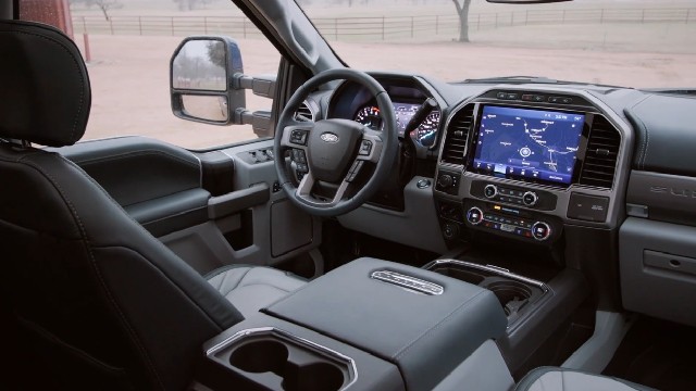 2024 Ford F-350 interior