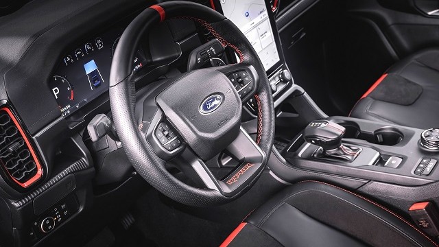 2024 Ford Ranger Raptor interior