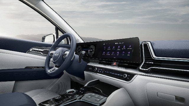 2023 Kia Pickup Truck interior