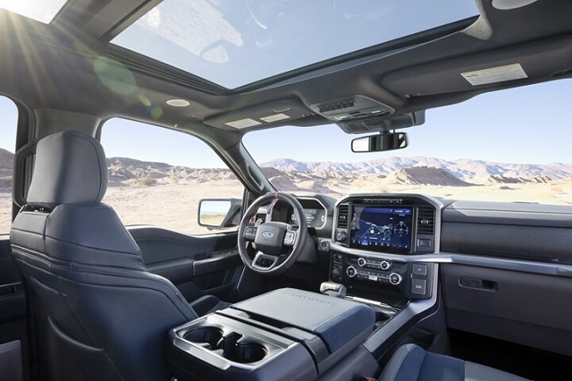 2025 Ford F150 Platinum interior